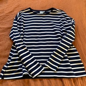 ASOS Blue and White Stripped Shirt